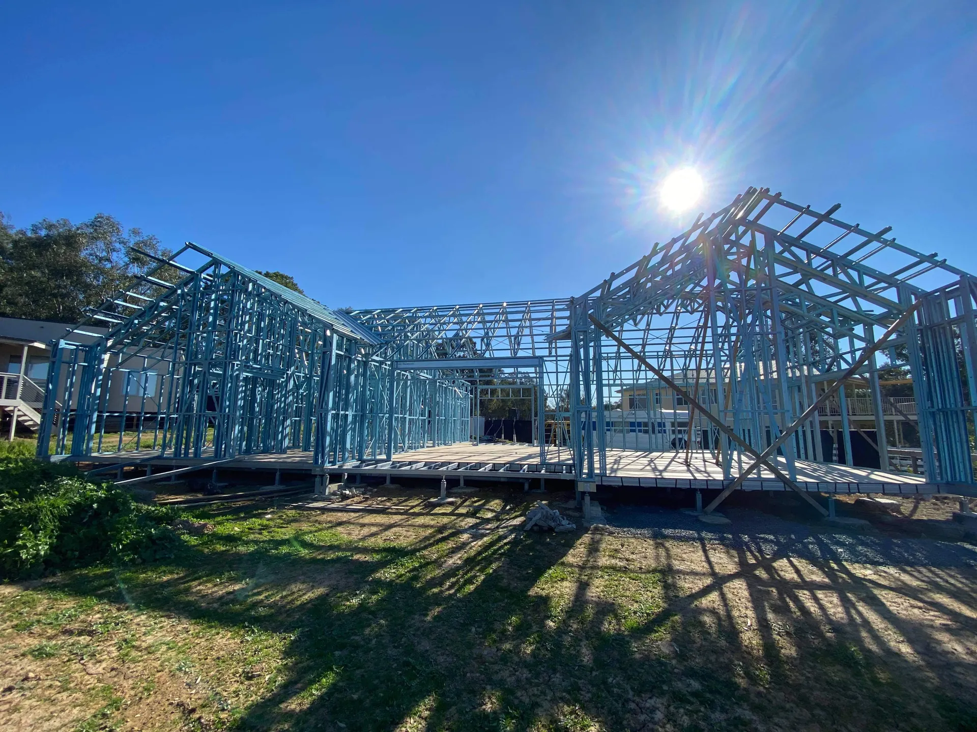 Steel frame project 6